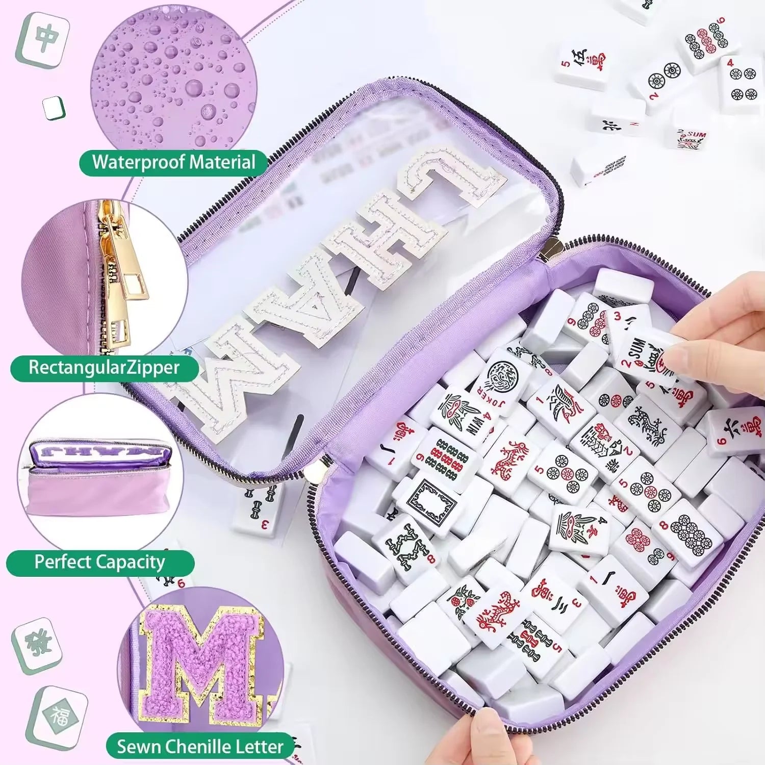MAHJ Tile Bag