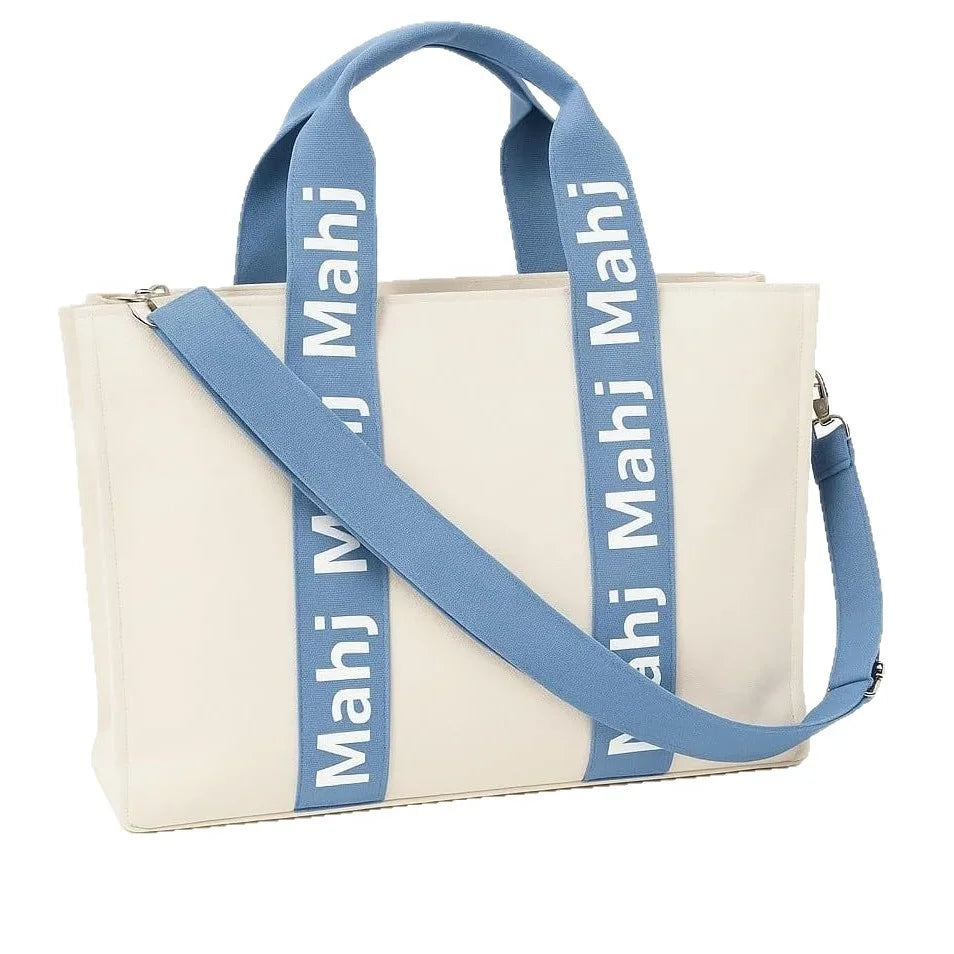 Mahjong Bag for Mahjong Tile Tote Bag Canvas Handbag