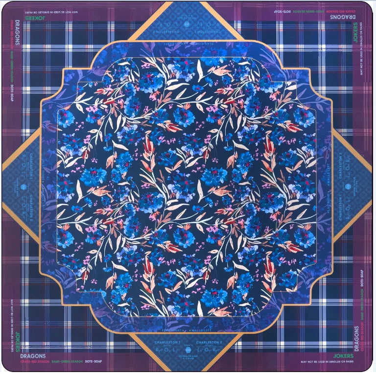 Country Club Mahjong Mat - Non-Slip Luxury Neoprene Table Mat 31 in x 31 in