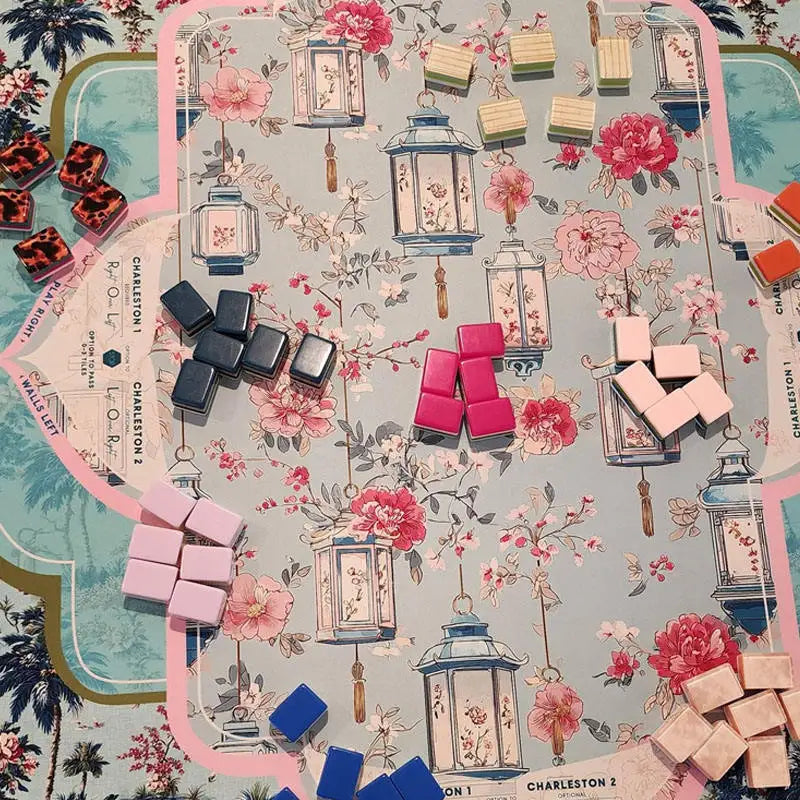 Country Club Mahjong Mat - Non-Slip Luxury Neoprene Table Mat 31 in x 31 in
