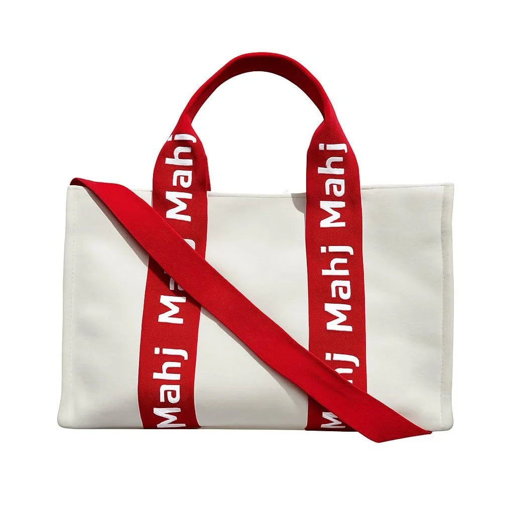 Mahjong Bag for Mahjong Tile Tote Bag Canvas Handbag