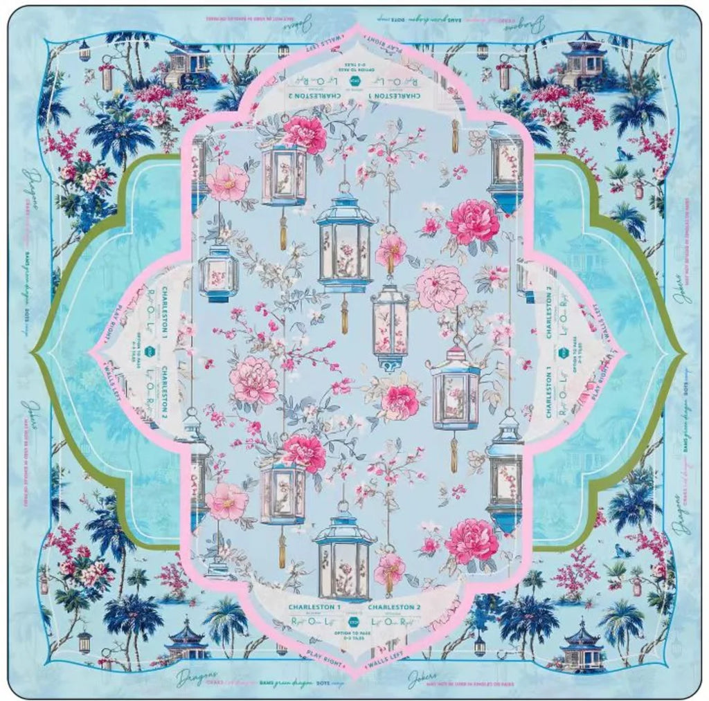 Country Club Mahjong Mat - Non-Slip Luxury Neoprene Table Mat 31 in x 31 in
