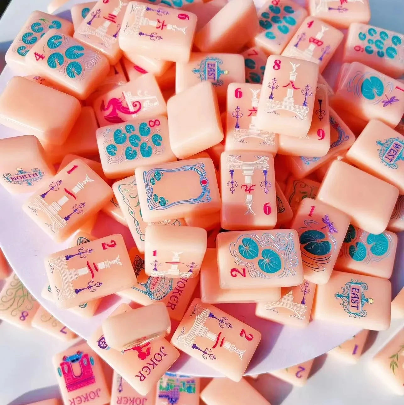 Pink Parisian Tiles